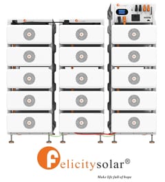Felicity Zestaw FLH48314UG1MN 241.15KWh: Moduł kontroler FLH48314UCG1 + Bateria FLH48314UMG1 + stojak (wysokonapięciowy)