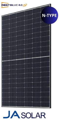 JA SOLAR JAM54D40 470W LR Czarna rama MC4 Monofacial (N-Type)