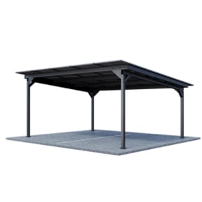 Carport U1 z konstrukcją pod PV