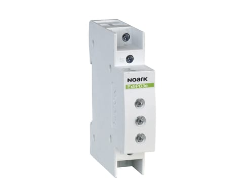 NOARK Lampka sygnalizacyjna 3F 230/400 V AC czerwona (106313)