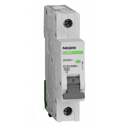 NOARK Wyłącznik nadprądowy Ex9BN 1P Typ B 13A 6kA AC (100007)