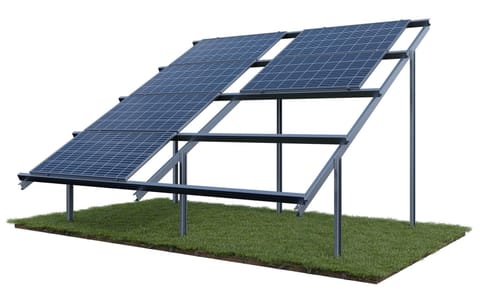 KONSTRUKCJA DH4 DWUPODPOROWA GRUNTOWA (1800<L<1990 / W<1135) dla PV BIFACIAL