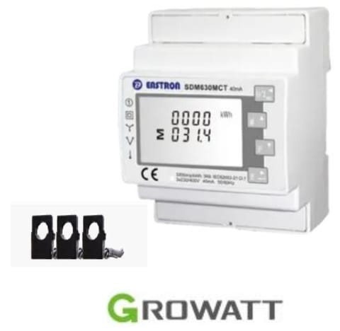 GROWATT Licznik trójfazowy z przekładnikiem (250A)