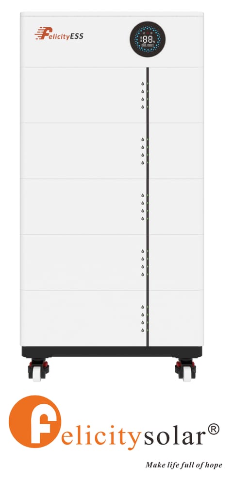 Felicity: Zestaw Bateria FLS48100SG1-6 30.72kWh 100Ah (niskonapięciowy)
