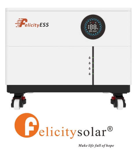 Felicity: Zestaw Bateria FLS48100SG1-2 10.24kWh 100Ah (niskonapięciowy)