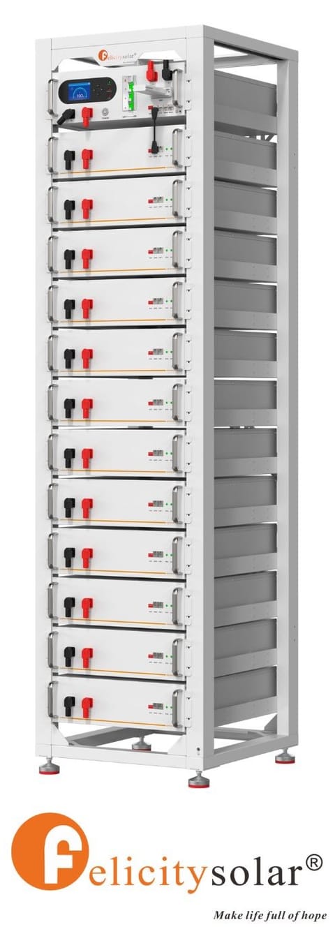 Felicity: Zestaw Bateria FLH48100UMG1 61.44kWh 100Ah (wysokonapięciowy)