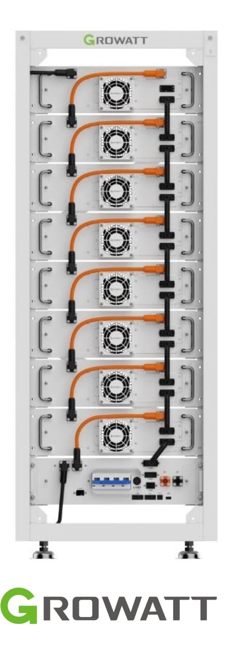 GROWATT: Zestaw bateria AXE 40H-1HC-E1 40 kWh (wysokonapięciowy)
